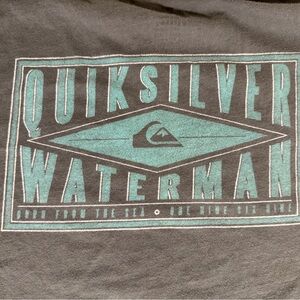 Men's Gray QuikSilver XXL T-Shirt